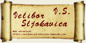 Velibor Šljokavica vizit kartica
